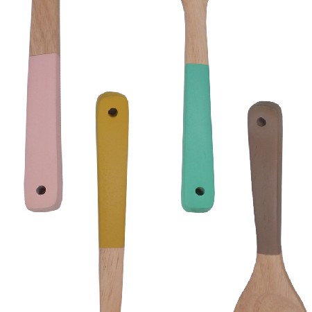 Rubber wooden spoon